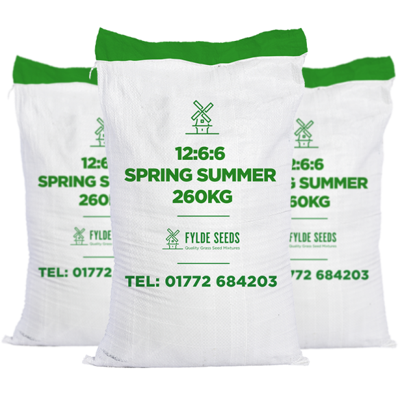 12:6:6 Spring Summer grass seed mixture 260kg