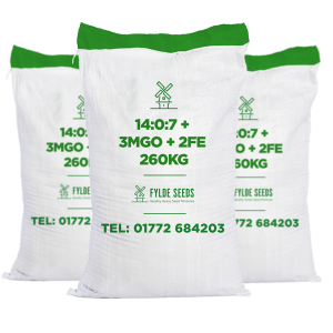 14:0:7 + 3MGO + 2FE grass seed mixture 260kg